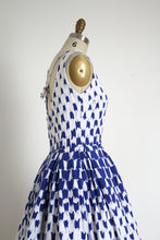 Load image into Gallery viewer, vintage 1950s cotton sun dress