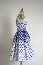Load image into Gallery viewer, vintage 1950s cotton sun dress