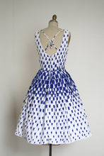 Load image into Gallery viewer, vintage 1950s cotton sun dress
