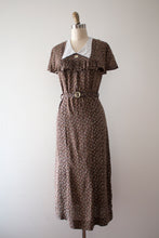 Load image into Gallery viewer, vintage 1930s depression era dress