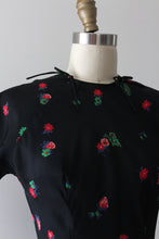Load image into Gallery viewer, vintage 1950s Mollie Parnis novelty dress