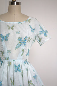 vintage 1960's Butterfly dress {S}