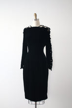 Load image into Gallery viewer, RARE vintage 1960s cage sleeves dress