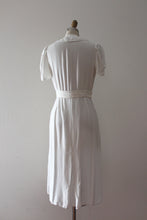 Load image into Gallery viewer, vintage 1930s white dress