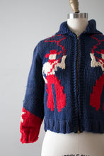 Load image into Gallery viewer, vintage 1950s cowboy cowichan sweater