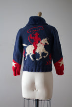 Load image into Gallery viewer, vintage 1950s cowboy cowichan sweater