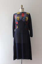 Load image into Gallery viewer, vintage 1930s devore velvet dress