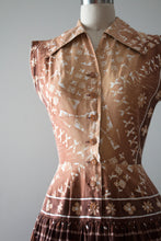 Load image into Gallery viewer, vintage 1950s Doris Dodson dress