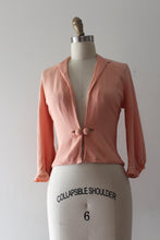 Load image into Gallery viewer, vintage 1930s pink jacket