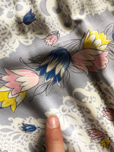 Load image into Gallery viewer, vintage 1940s floral rayon dress
