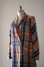 Load image into Gallery viewer, vintage 1930s plaid wool coat