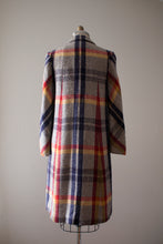Load image into Gallery viewer, vintage 1930s plaid wool coat