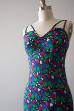 Load image into Gallery viewer, vintage 1930s novelty fruit &amp; veggie dress