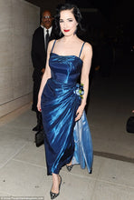 Load image into Gallery viewer, vintage 1950s Emma Domb evening dress