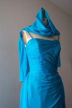 Load image into Gallery viewer, vintage 1960s Emma Domb chiffon gown