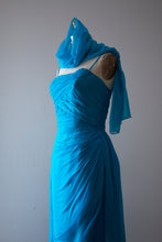 Load image into Gallery viewer, vintage 1960s Emma Domb chiffon gown