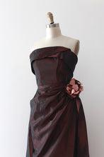 Load image into Gallery viewer, vintage 1950s Emma Domb evening dress