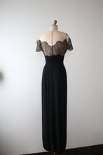 Load image into Gallery viewer, vintage 1940s Emma Domb evening gown