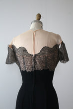 Load image into Gallery viewer, vintage 1940s Emma Domb evening gown