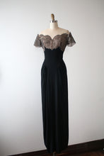 Load image into Gallery viewer, vintage 1940s Emma Domb evening gown