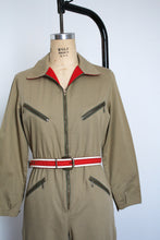 Load image into Gallery viewer, vintage 90s flightsuit inspired jumpsuit {m}