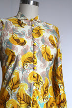 Load image into Gallery viewer, vintage 1930s feather blouse {m}
