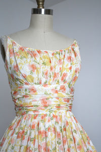 vintage 1950s Jerry Gilden sun dress {xxs}
