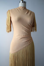 Load image into Gallery viewer, vintage 1940s tassel dress