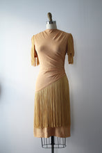 Load image into Gallery viewer, vintage 1940s tassel dress