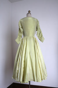 vintage 1950s green party dress {xs}