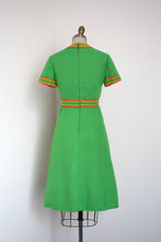 Load image into Gallery viewer, MARKED DOWN vintage 1960s green mod dress