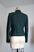 Load image into Gallery viewer, vintage 1940s green blazer {L}