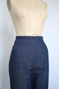 vintage 1960s denim pants {m}