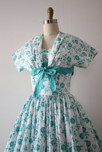 Load image into Gallery viewer, vintage 1950s Horrockses sun dress set