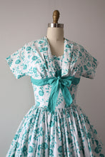 Load image into Gallery viewer, vintage 1950s Horrockses sun dress set