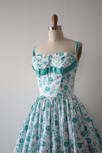 Load image into Gallery viewer, vintage 1950s Horrockses sun dress set