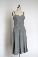 Load image into Gallery viewer, vintage 1940s houndstooth dress &amp; redingote set