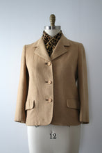 Load image into Gallery viewer, CLEARANCE vintage 1950s beige camel hair jacket