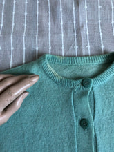 Load image into Gallery viewer, vintage 1940s blue cardigan {s-m}