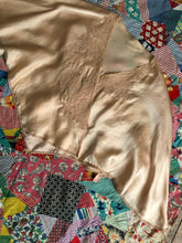 Load image into Gallery viewer, vintage 1930s silk bed jacket