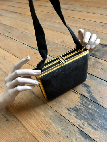vintage 1940s box purse