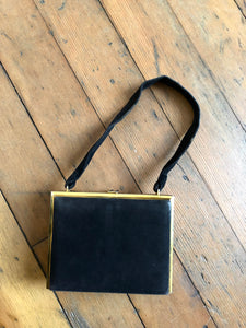 MARKED DOWN vintage 1940s box purse