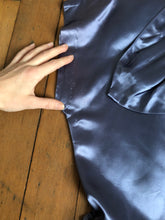 Load image into Gallery viewer, vintage 1940s satin dress {m}