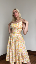 Load image into Gallery viewer, vintage 1950s Jerry Gilden sun dress {xxs}