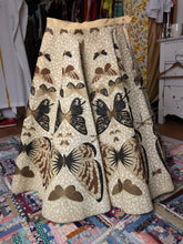 Load image into Gallery viewer, vintage 1950s novelty Butterfly insect circle skirt