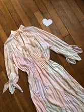 Load image into Gallery viewer, vintage 1970s patchwork dress