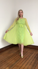 Load image into Gallery viewer, vintage 1960s hourglass illusion dress {M}