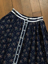 Load image into Gallery viewer, vintage 1970s Gunnies prairie skirt