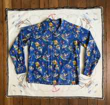 Load image into Gallery viewer, vintage 1950s fishing ship blouse {xs}