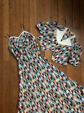 Load image into Gallery viewer, vintage 1930s gown and jacket set